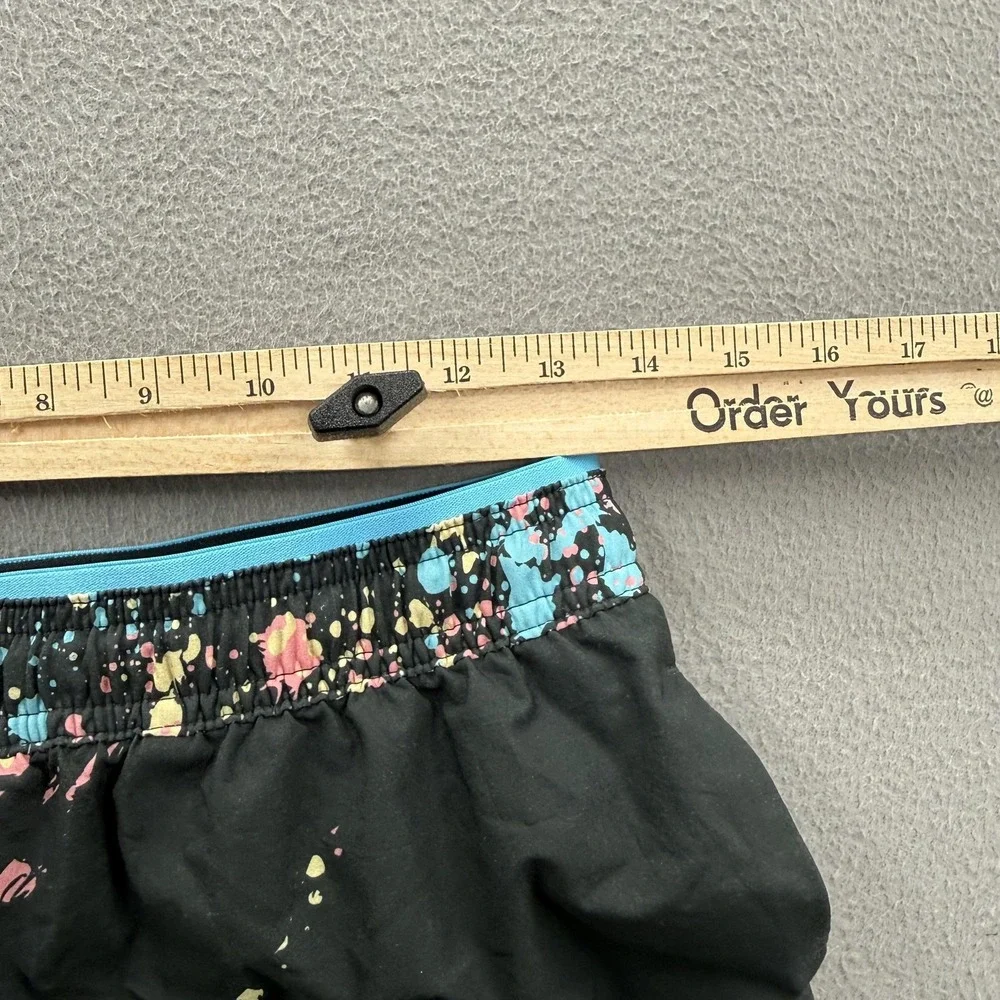 Chubbies Swim Trunks Mens Small Multicolor Paint Splatter 5.5 Inseam Lined